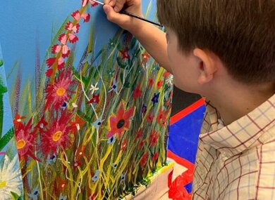 Combe down painting 2